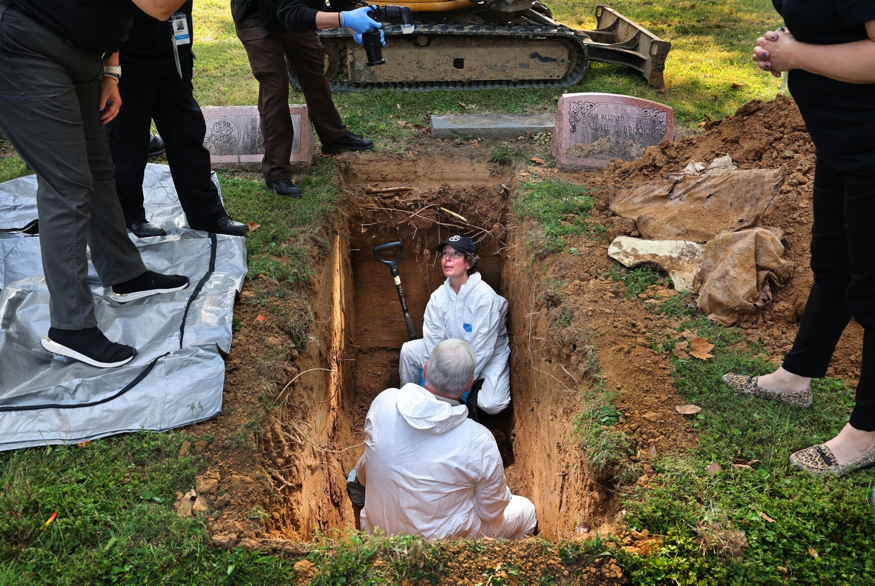 Investigators exhume John and Jane Does for DNA testing
